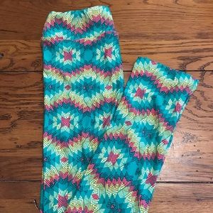 LuLaRoe kids leggings L/XL